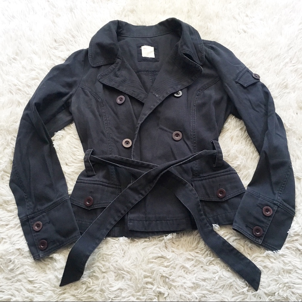 Blue Moto Jacket